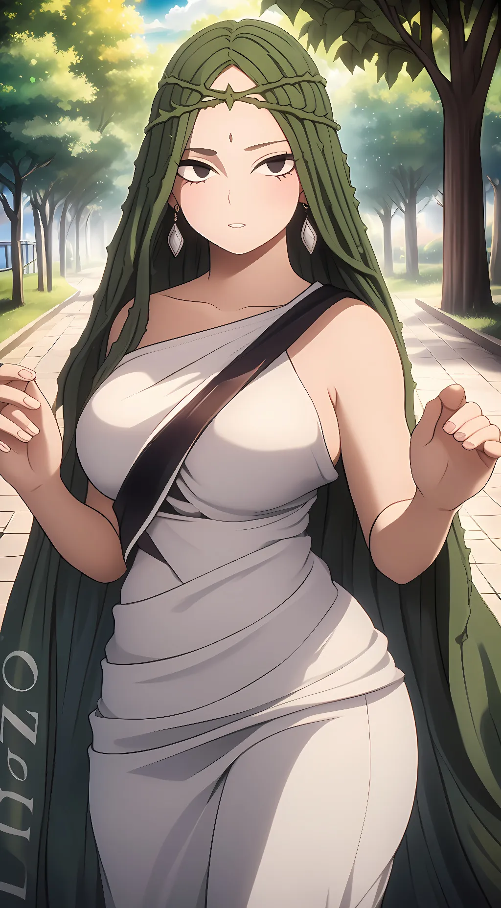 ai character: Ibara Shiozaki  background