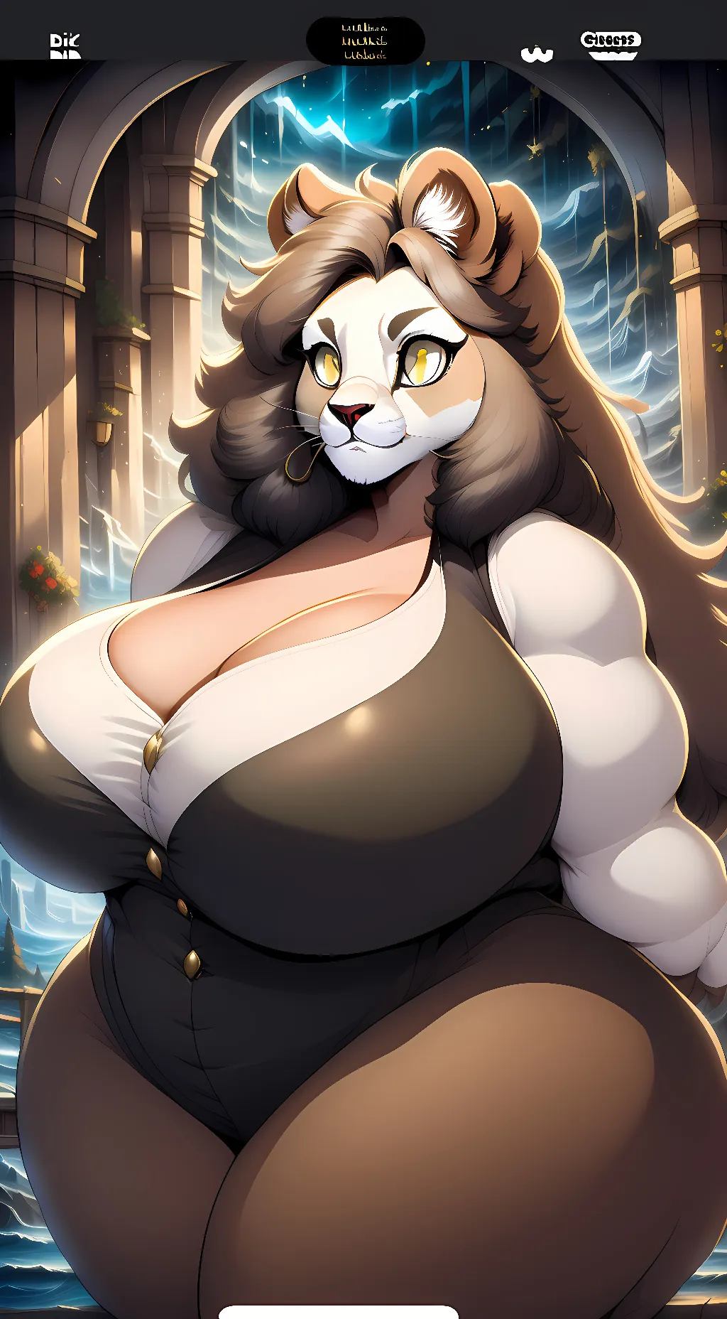 ai character: Liona background