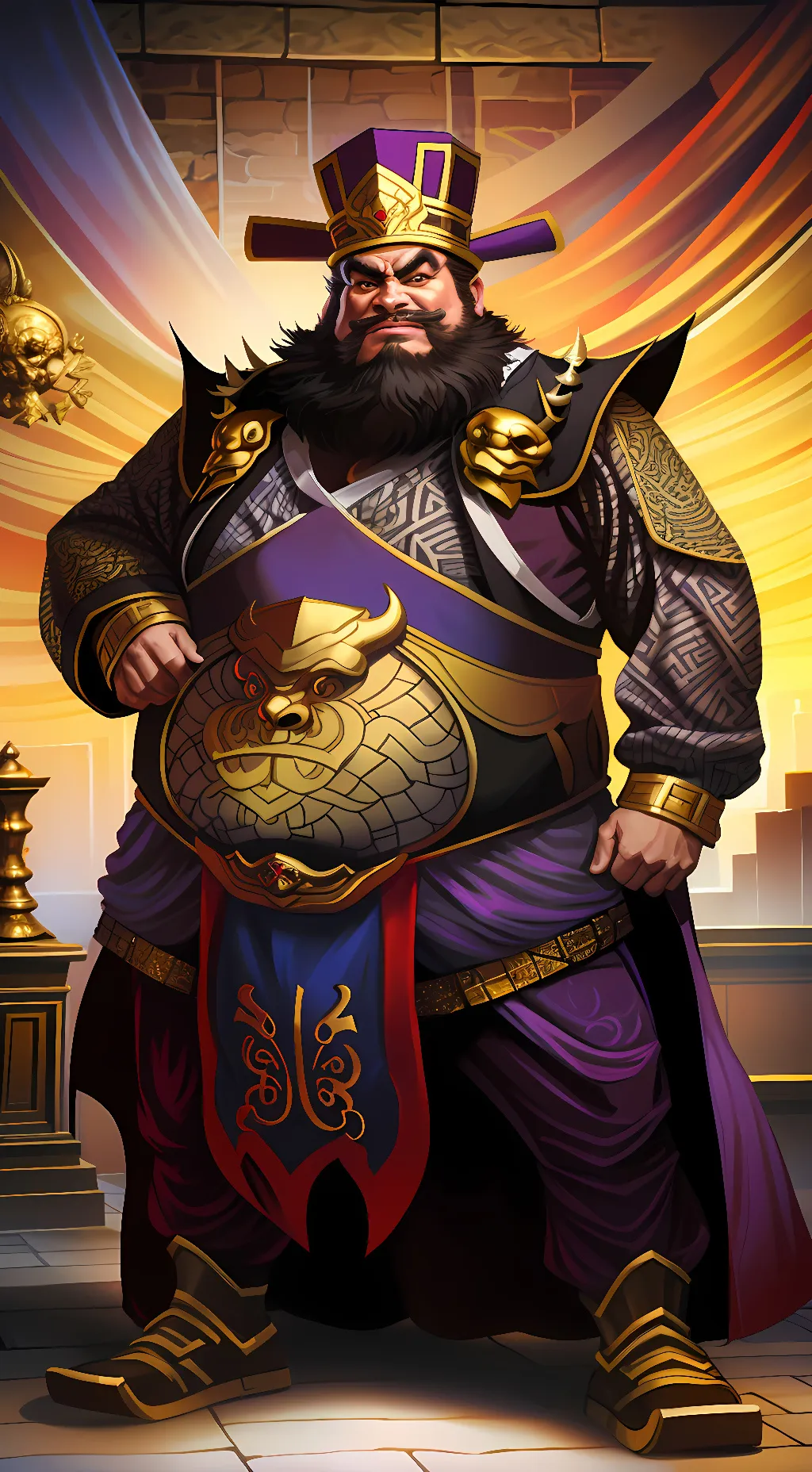 ai character: Dong Zhuo background
