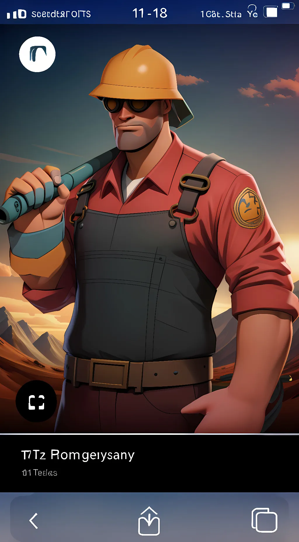 ai character: Engineer (test) background