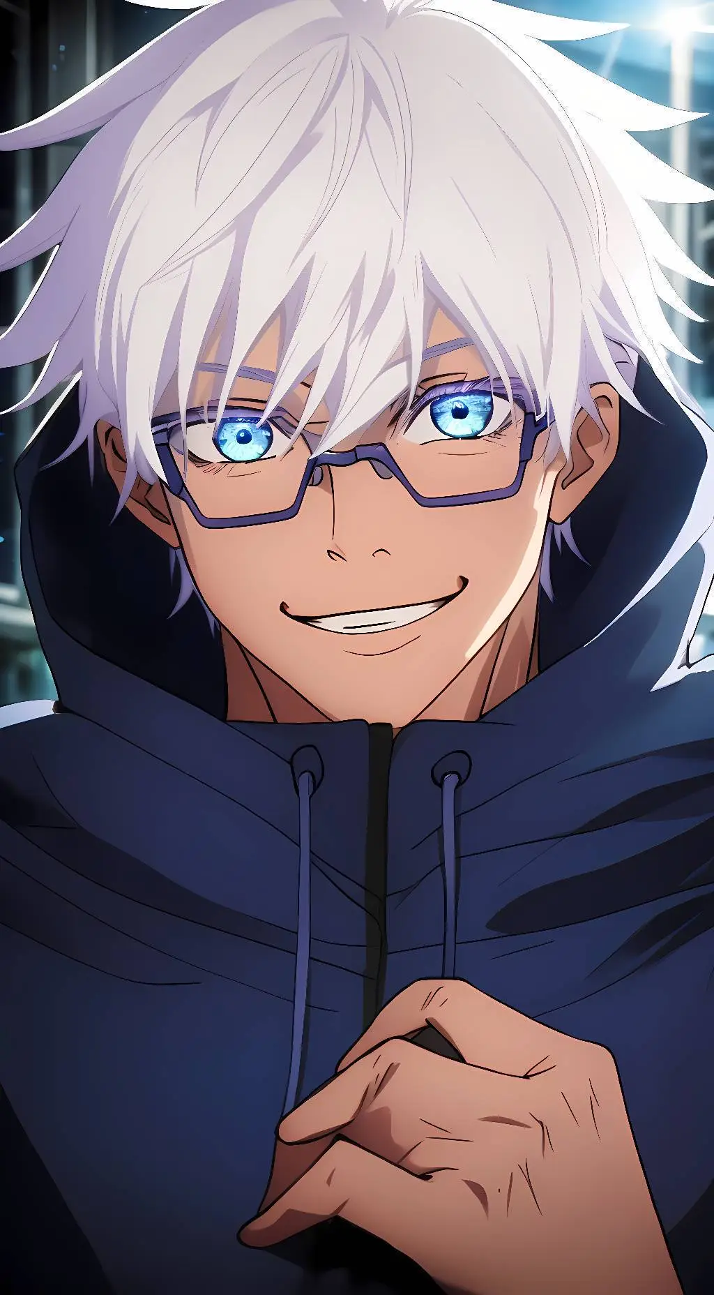 ai character: Satori Gojo background