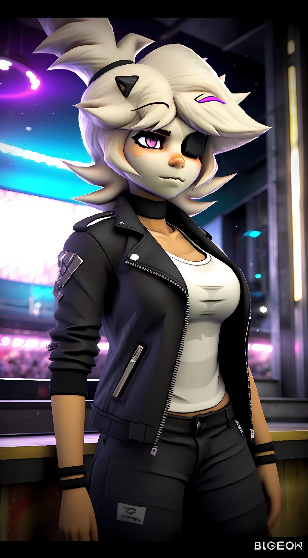 ai character: Jade background