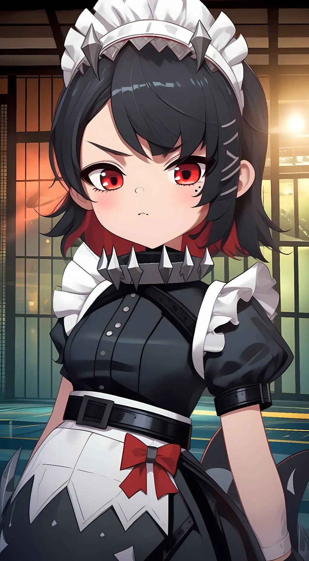 ai character: Chibi Ellen Joe background