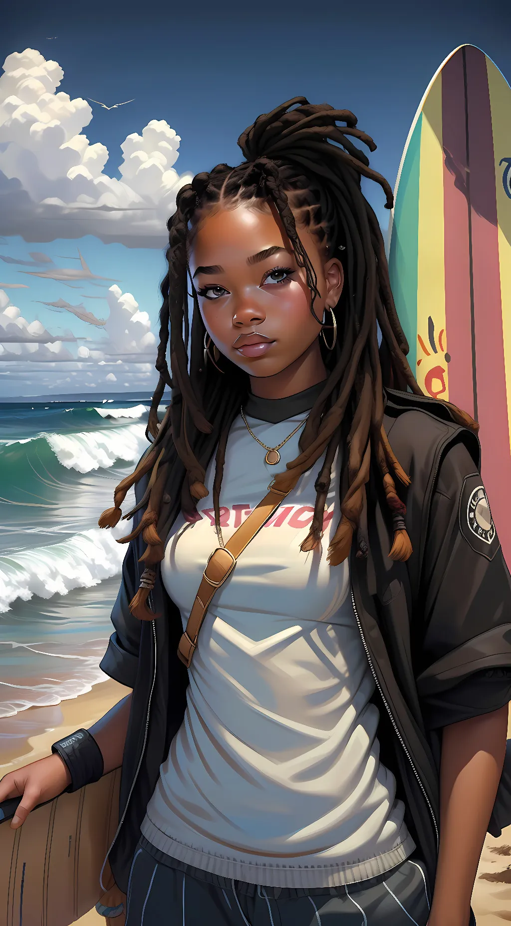 ai character: Arya (Peterson) background