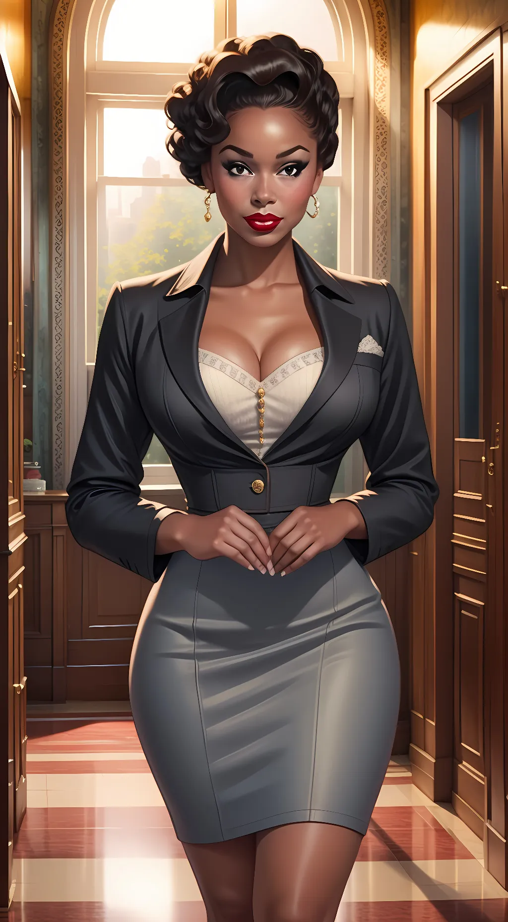 ai character: Ms. Crenshaw  background