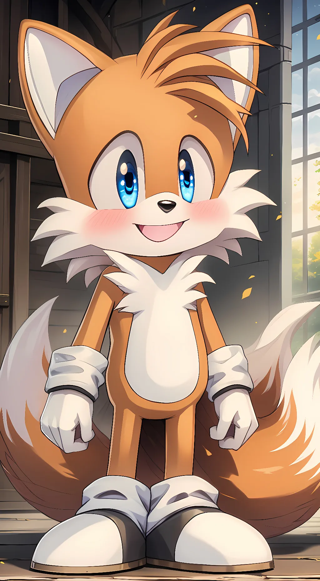ai character: Crazy Tails...? background