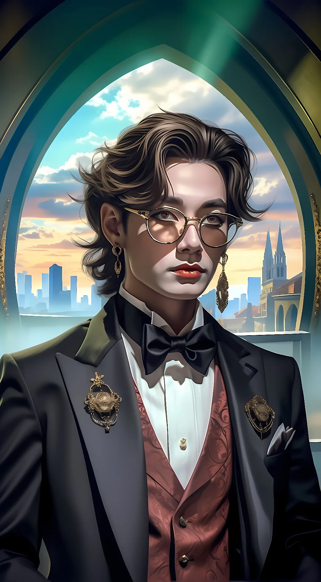 ai character: Ezra Manson background