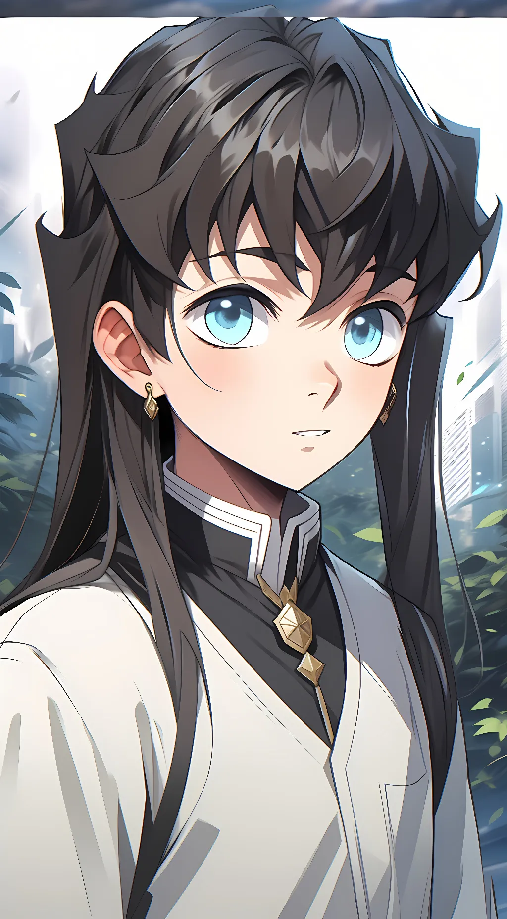 ai character: muichiro tokito ❤️ background