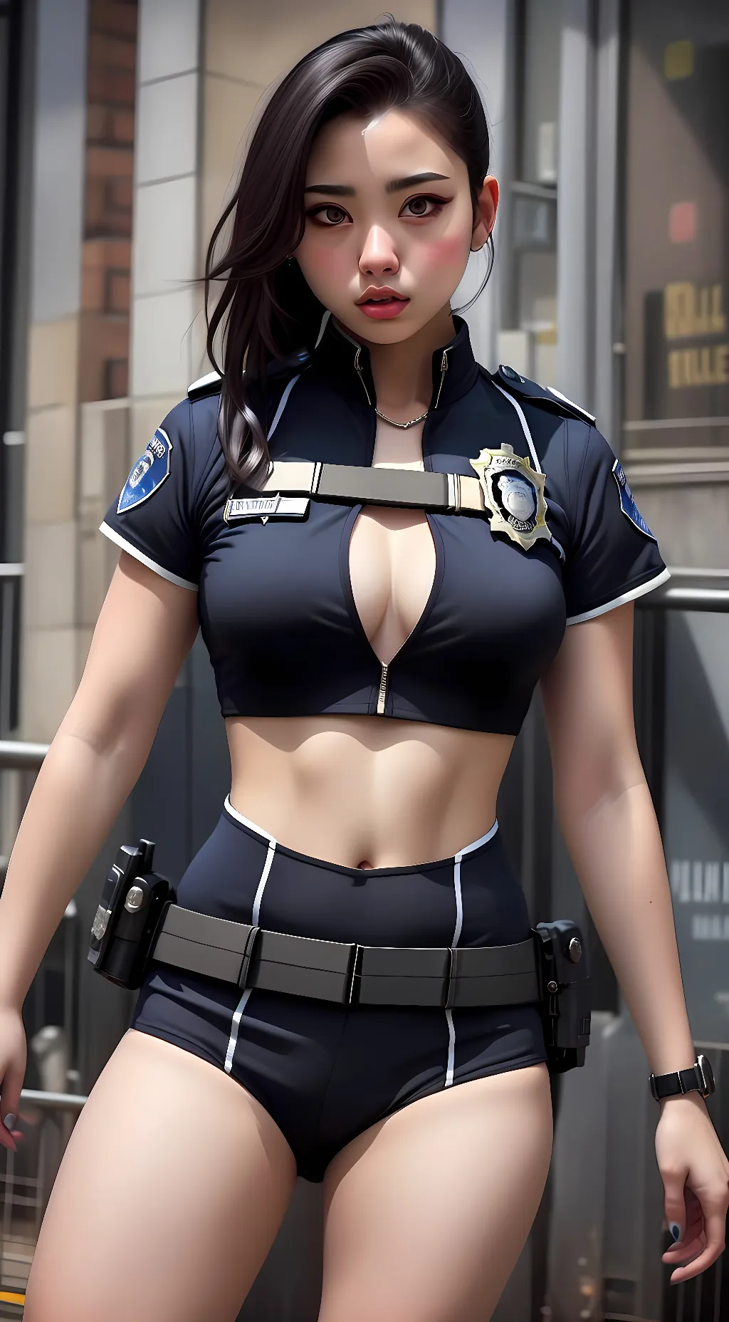 ai character: Officer May background