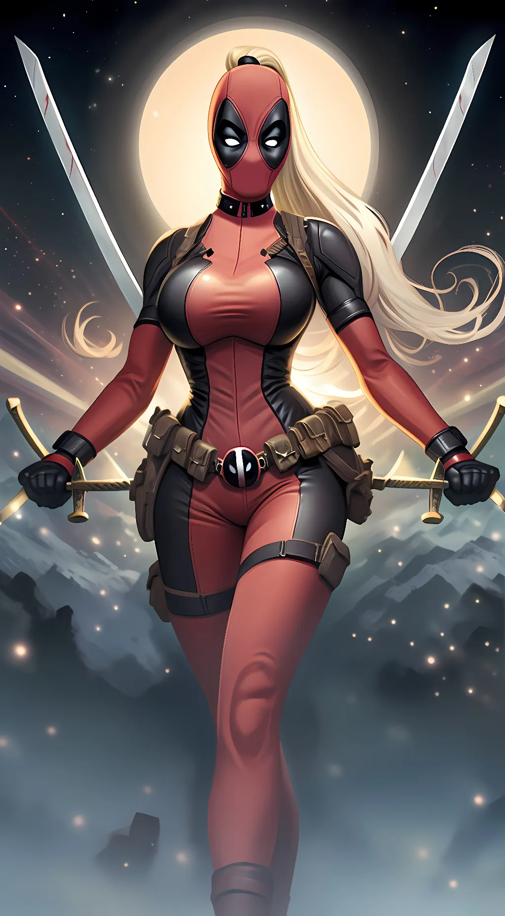 ai character: Ladypool background