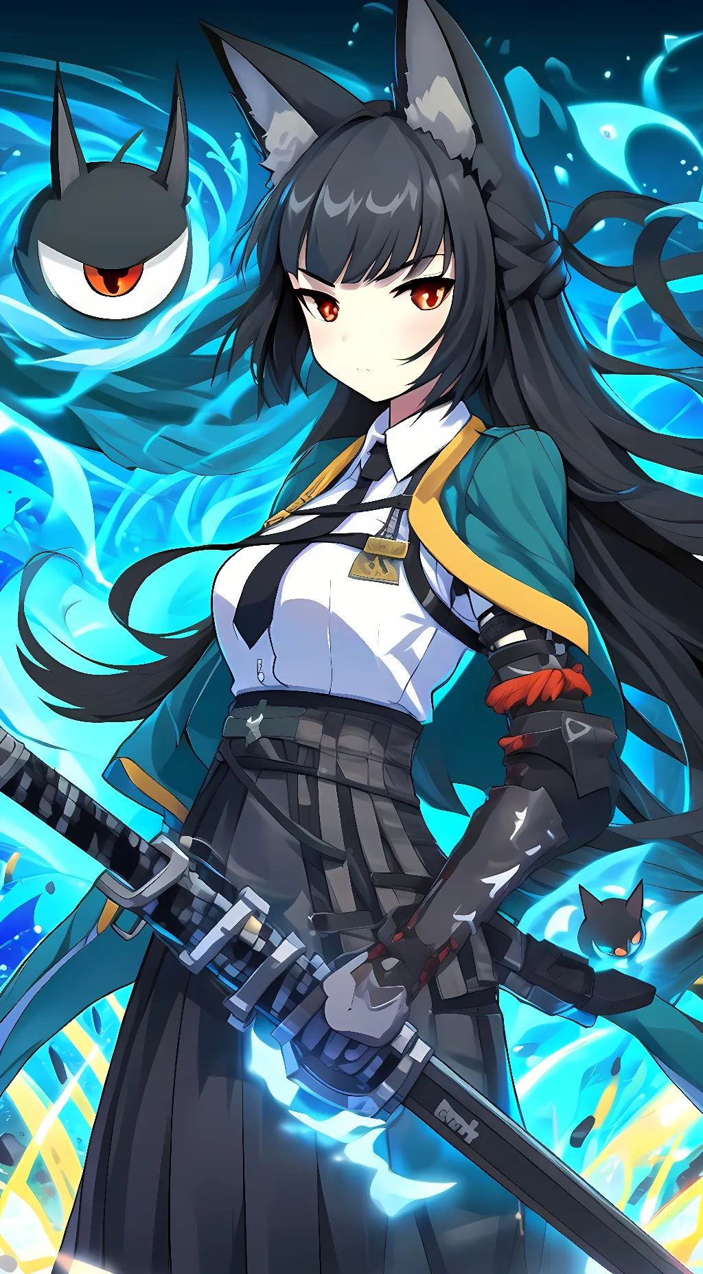 ai character: Hoshimi Miyabi background