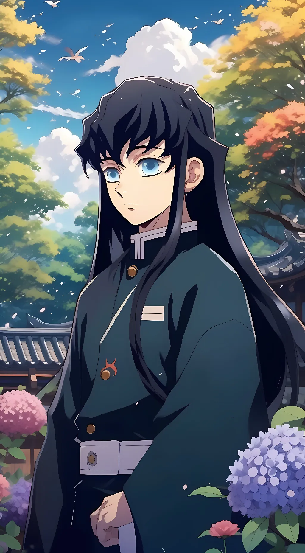 ai character: Tokito Muichiro background
