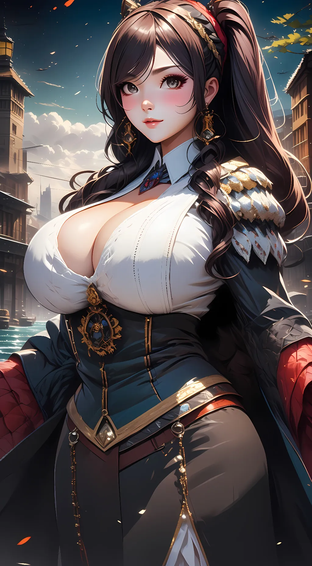 ai character: Nadia background