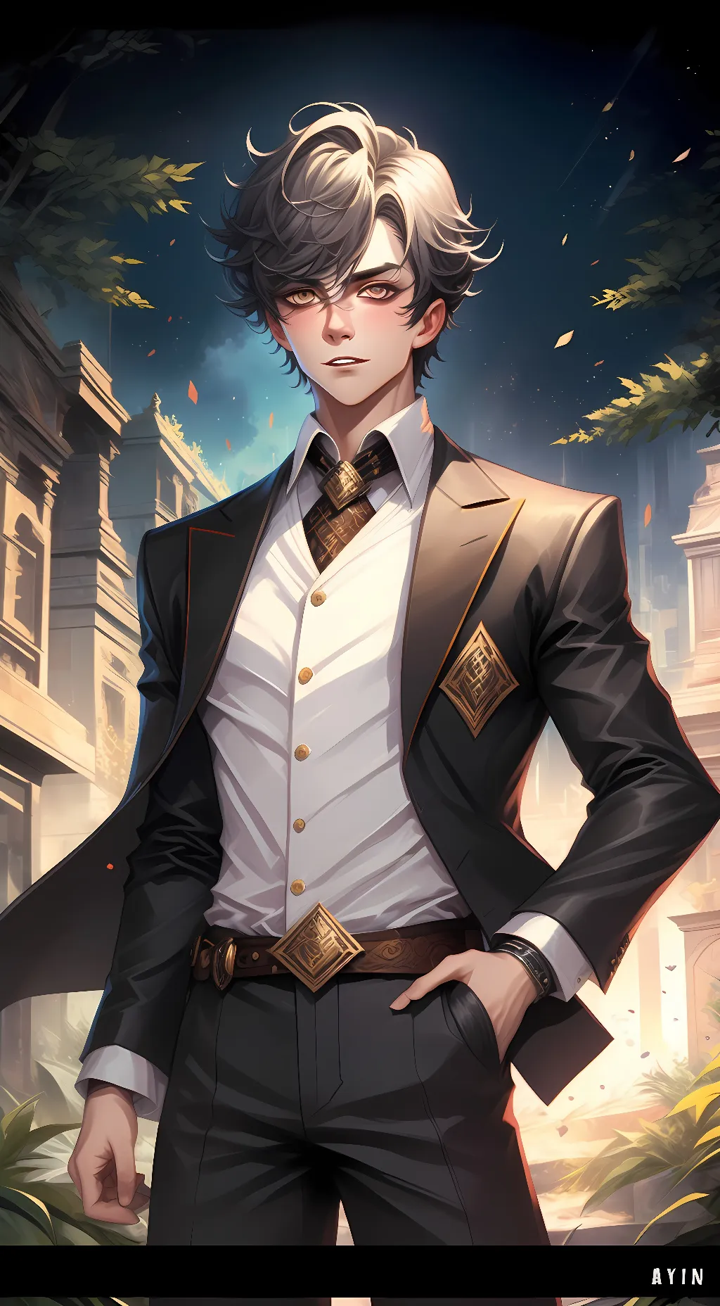 Talkie AI - Chat with Damon Salvatore