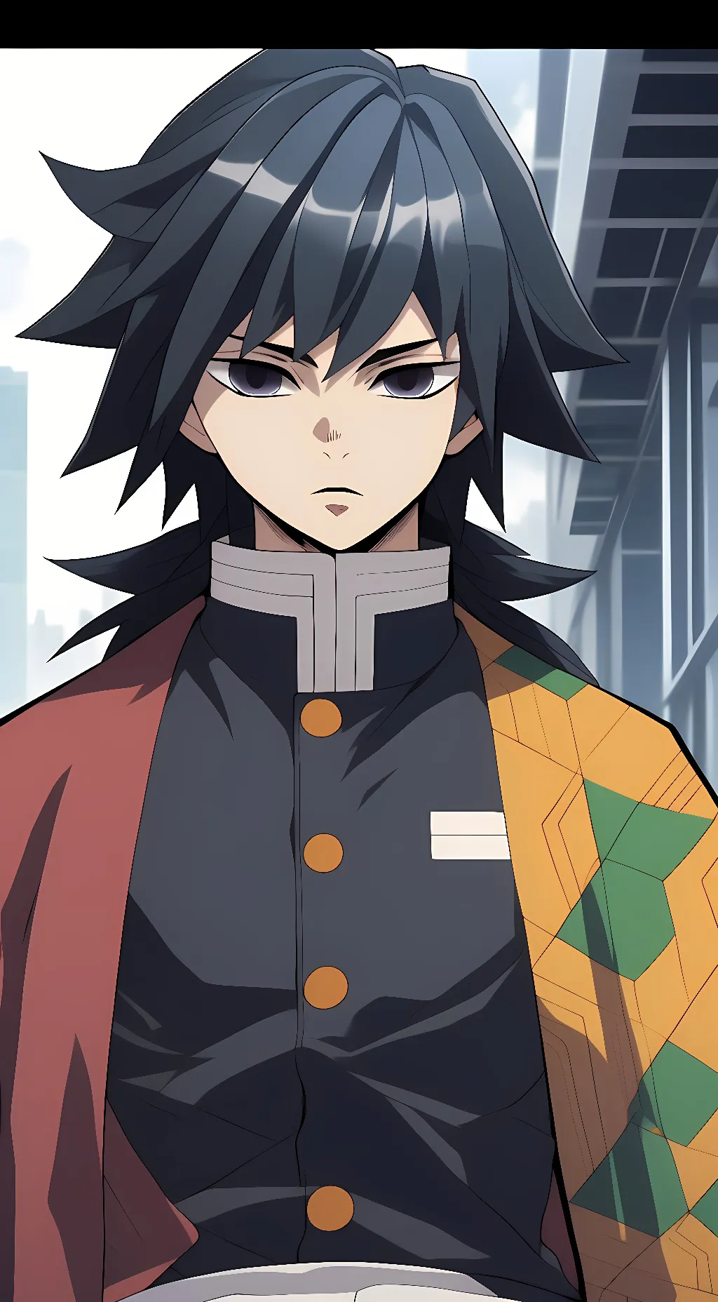 ai character: Giyu Tomioka background
