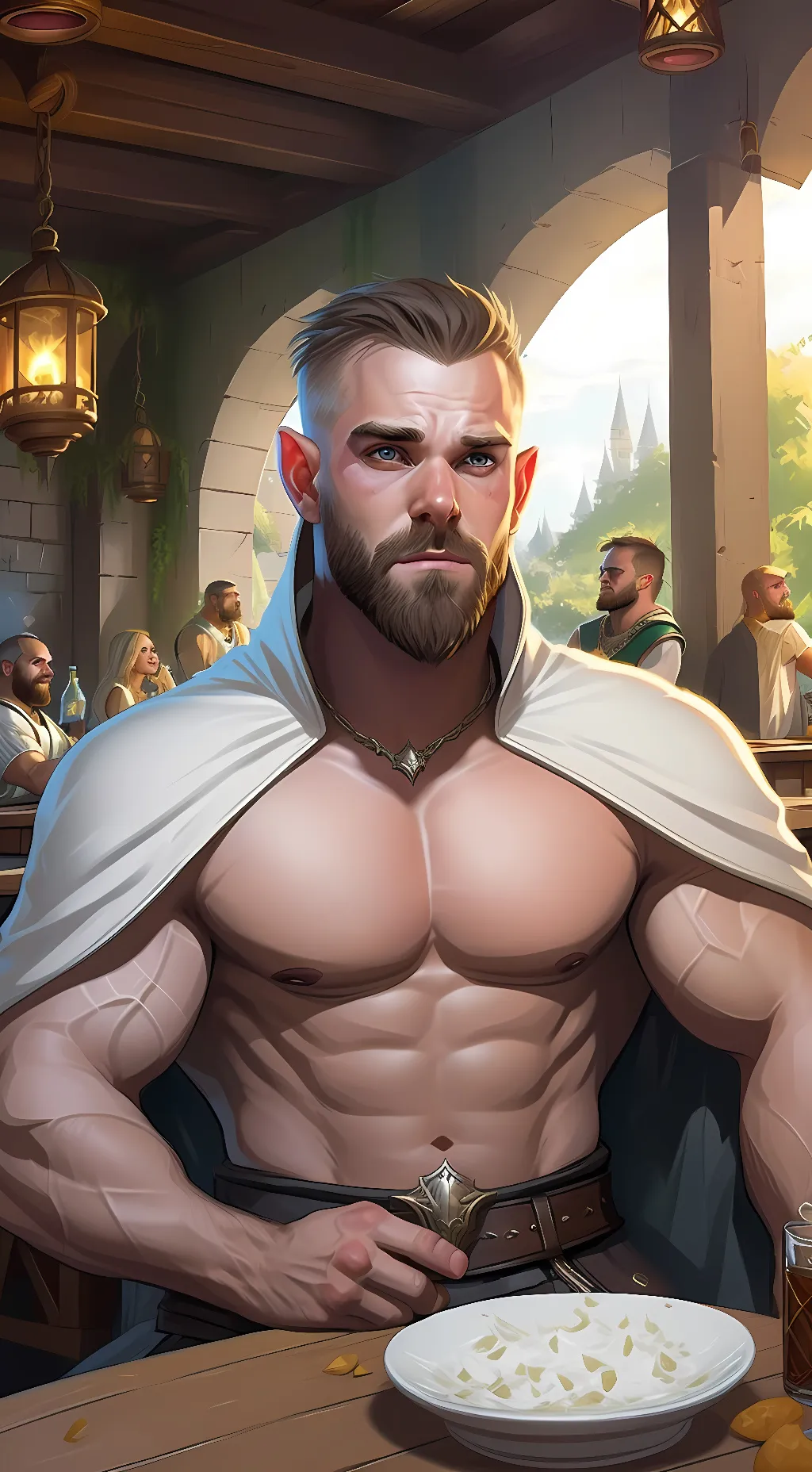 ai character: Lance background