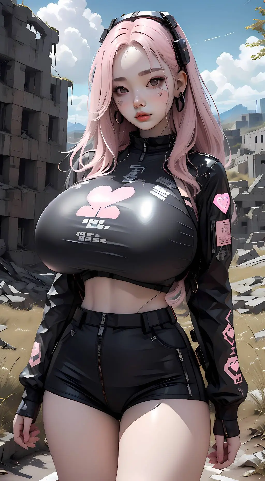 ai character: Petal background