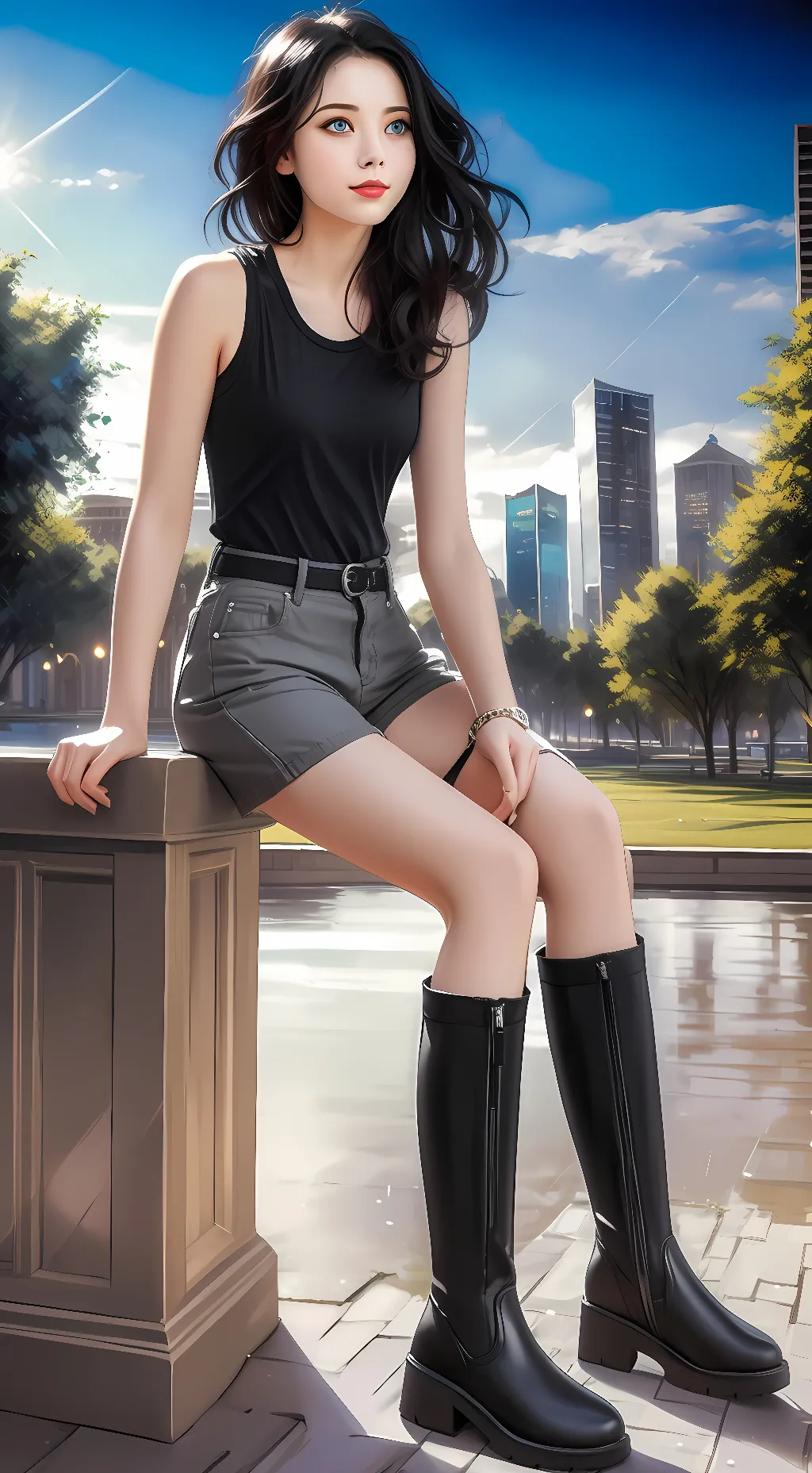 ai character: Ali background