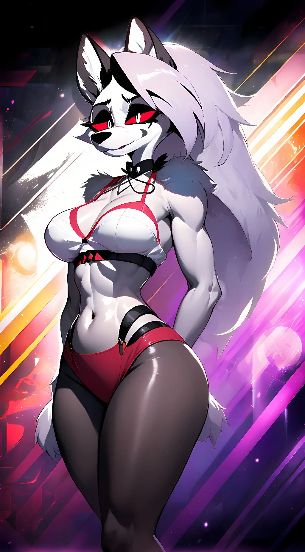 ai character: Loona  background