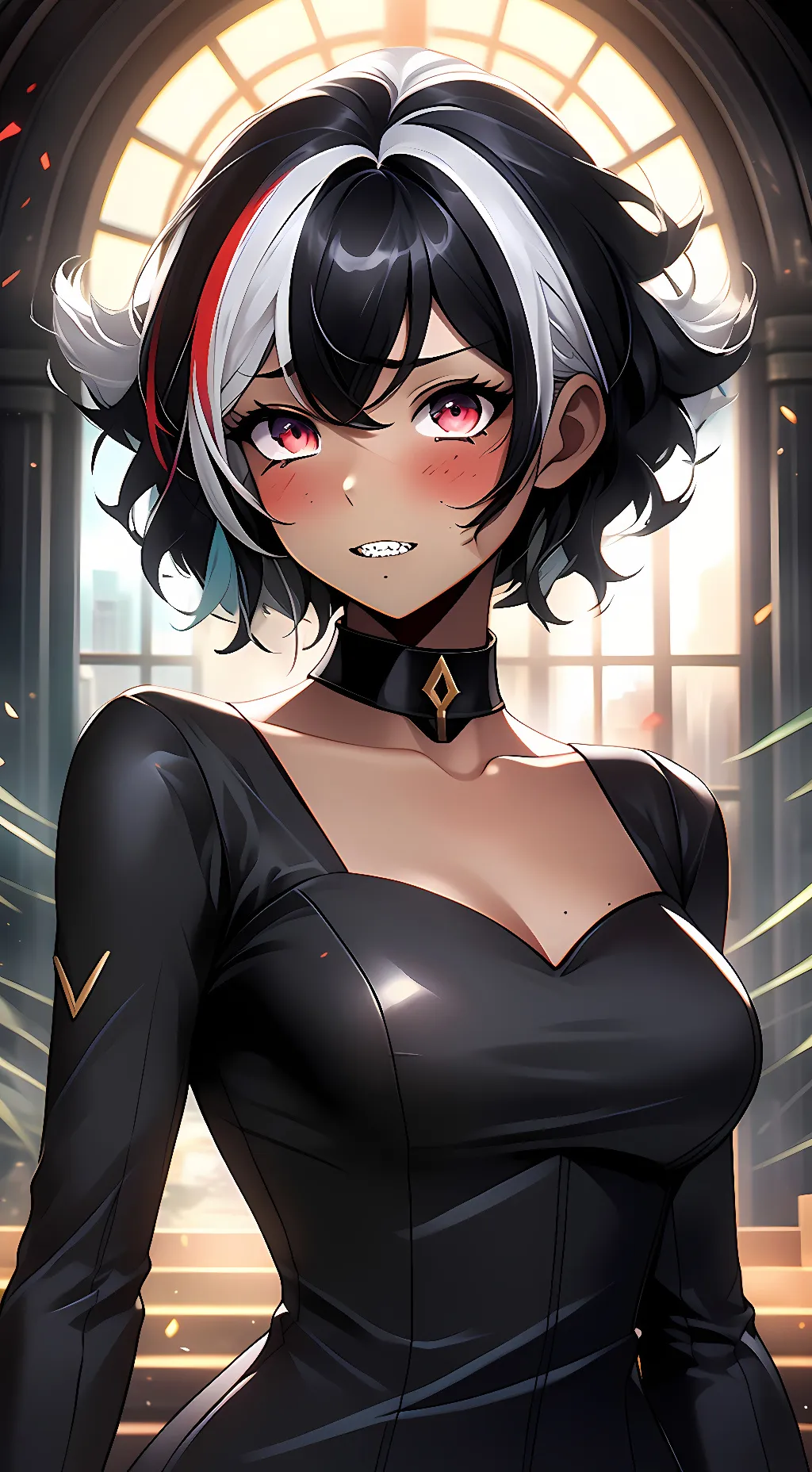 ai character: Lea background