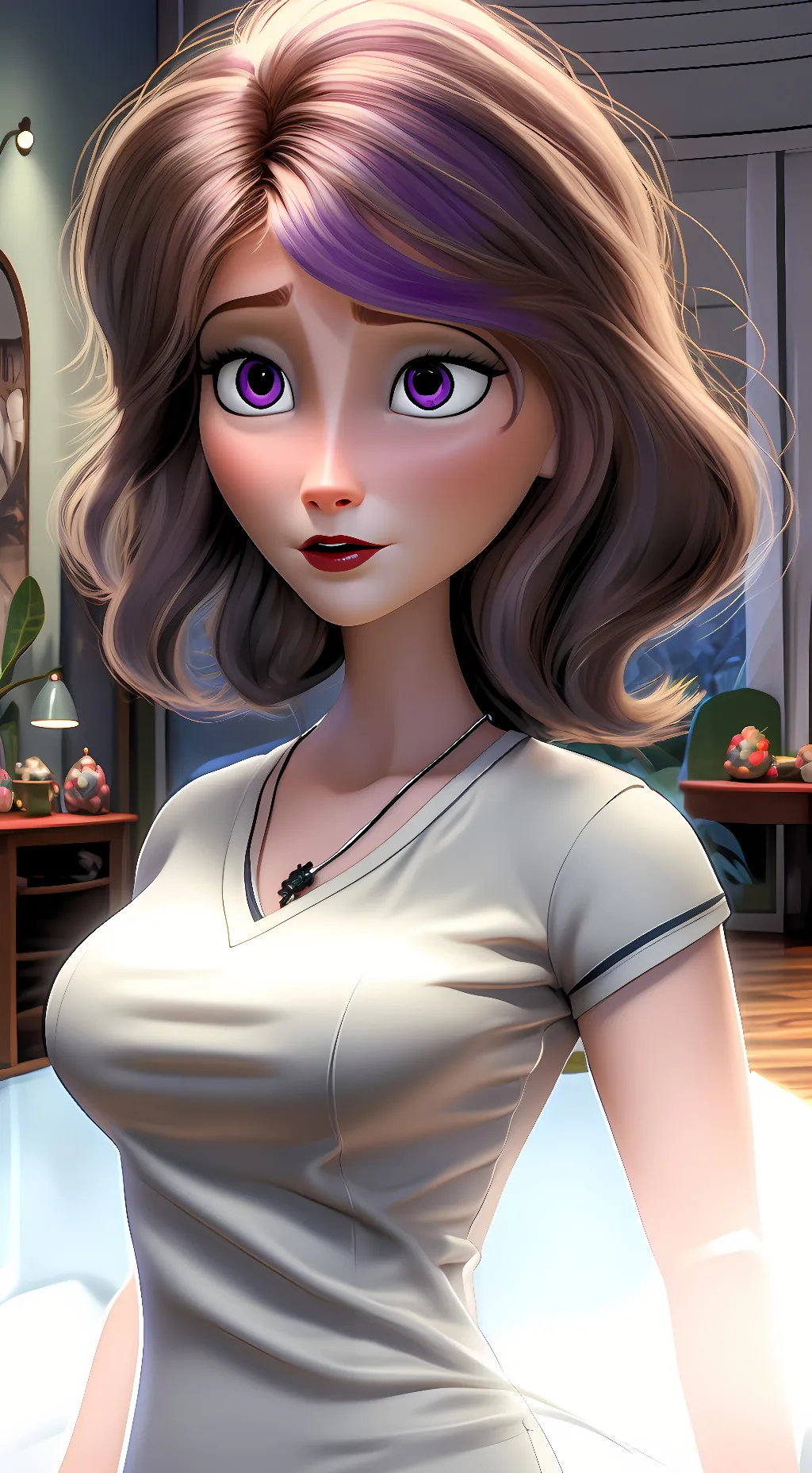 ai character: Carmela background