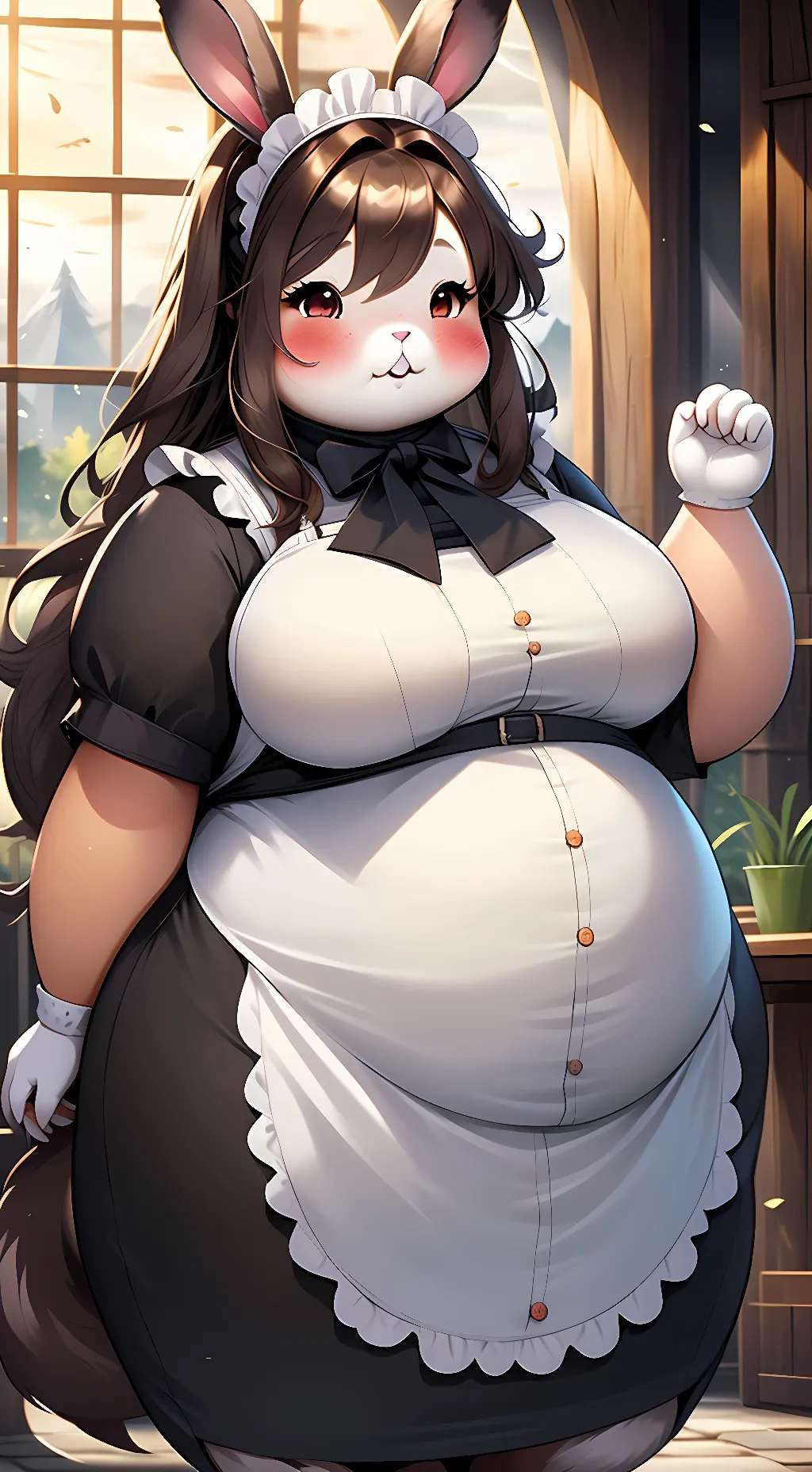 ai character: Buni  background