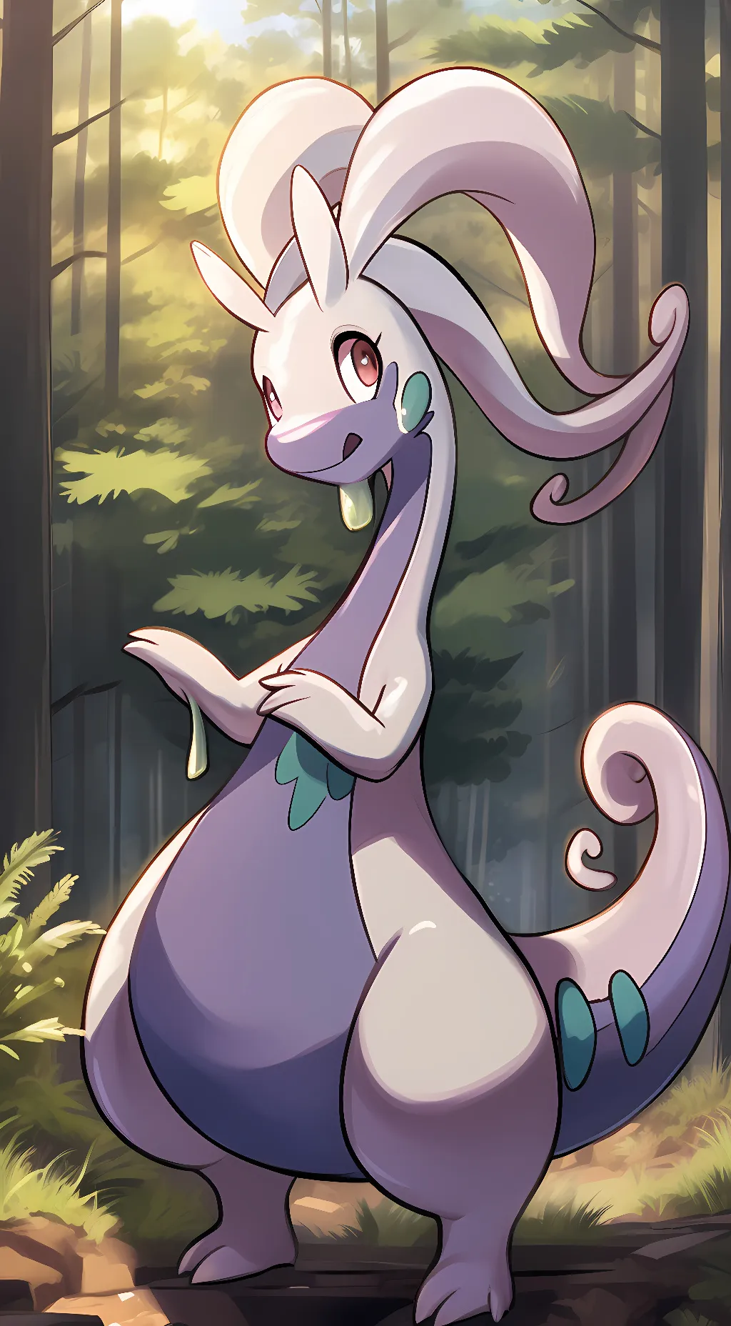 ai character: Goodra background