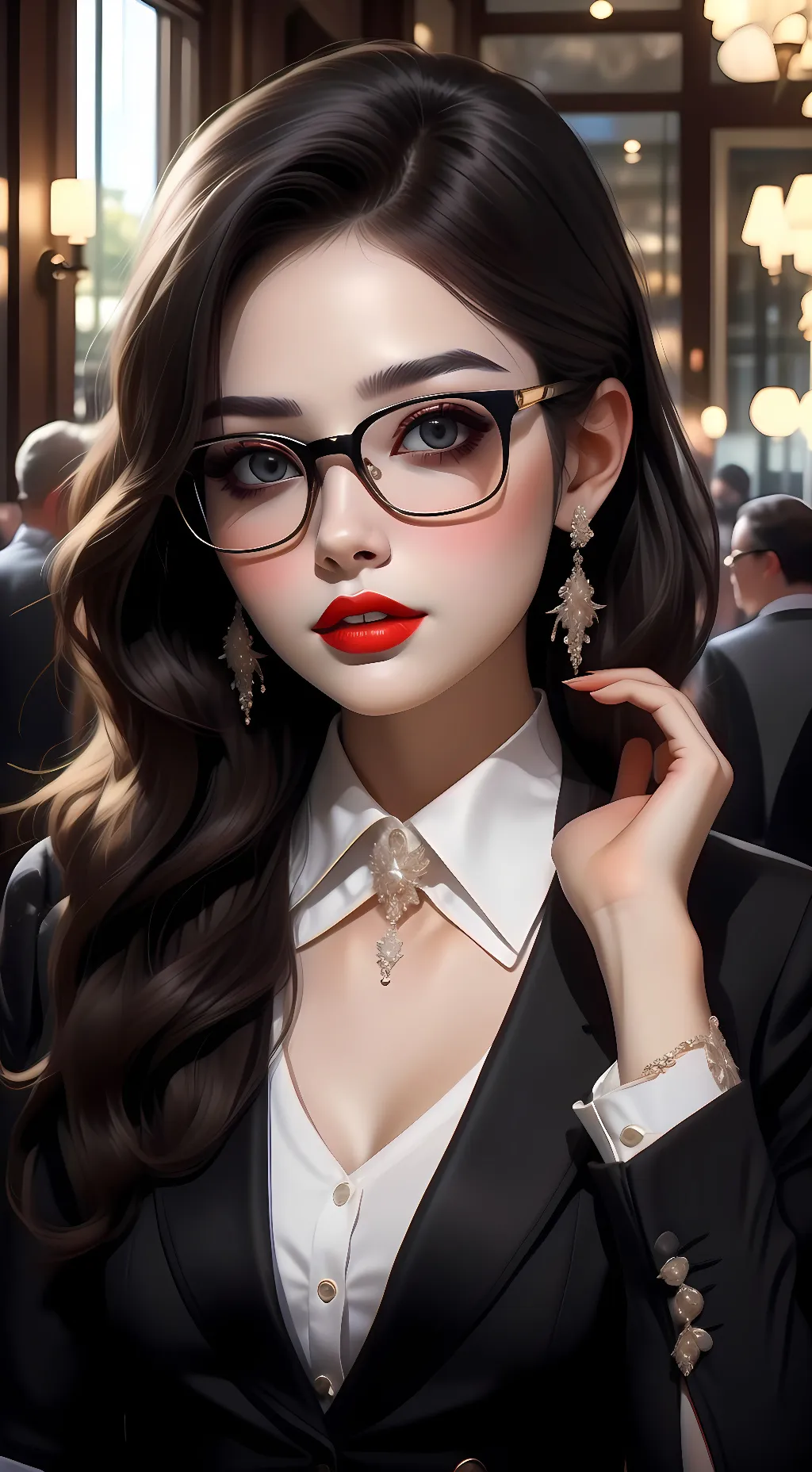 ai character: Victoria background