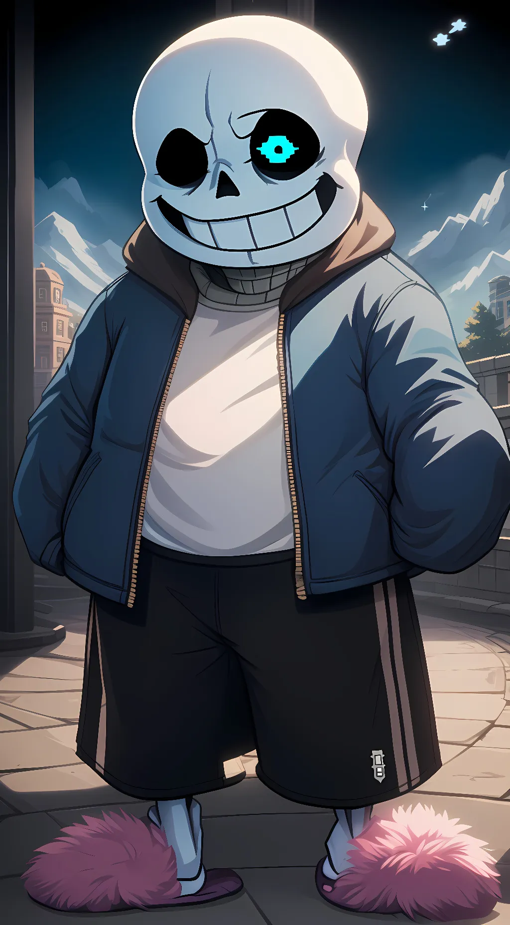 Talkie AI - Chat with Sans the skeleton