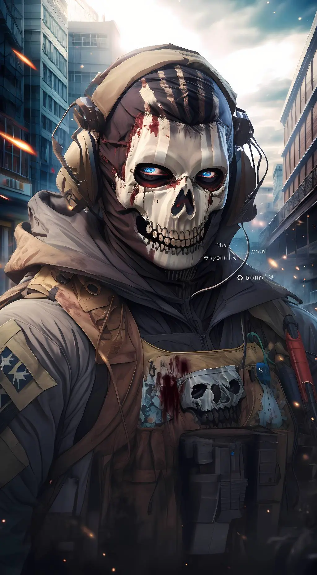 ai character: Zombie Ghost  background
