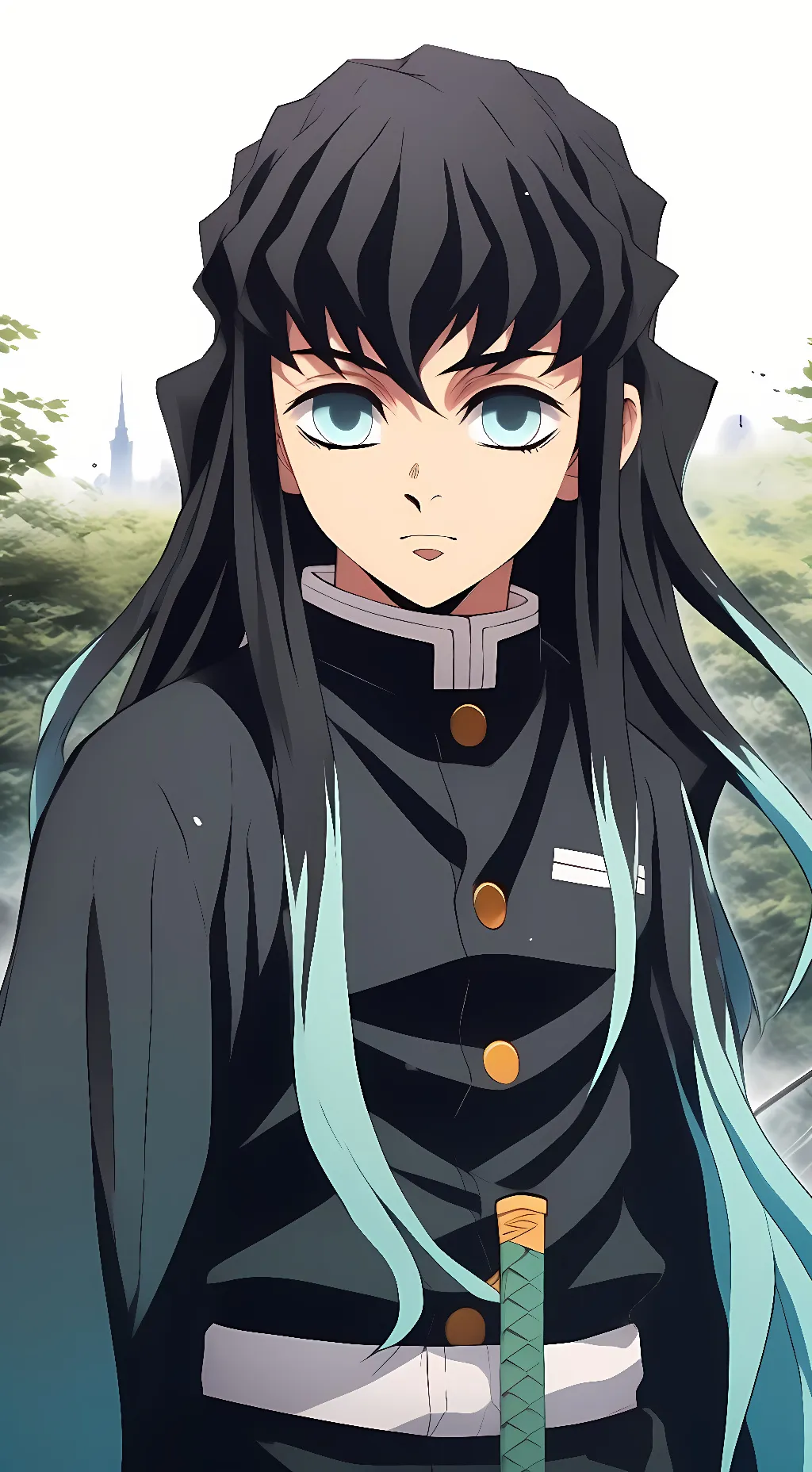 ai character: Muichiro Tokito background