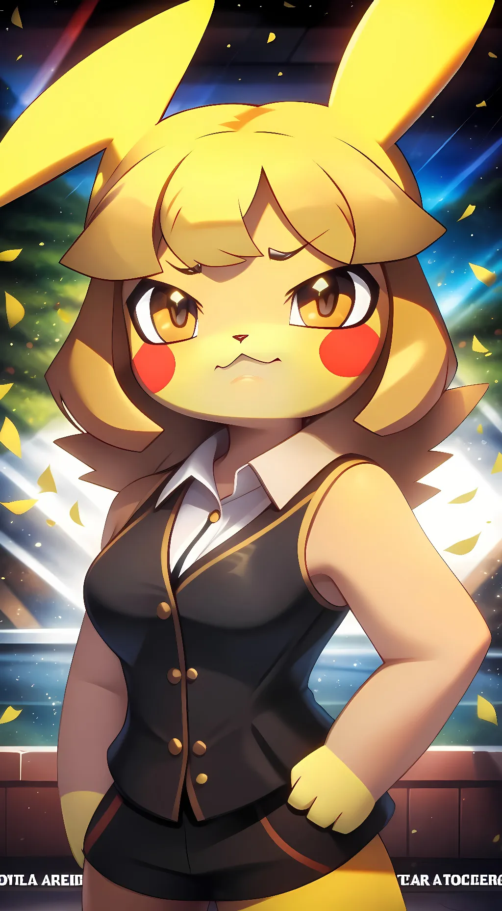ai character: Ladychu background