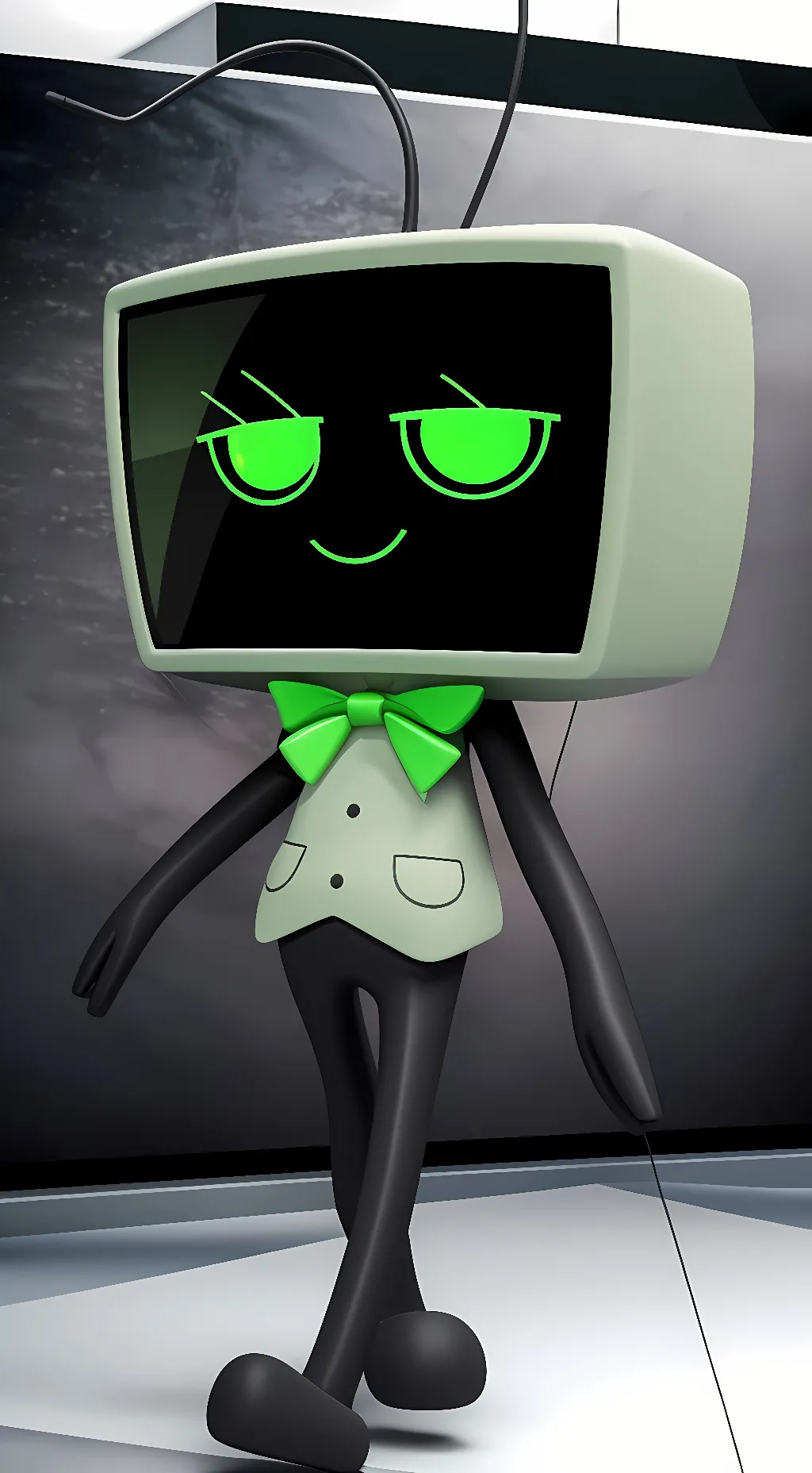 ai character: Vee background