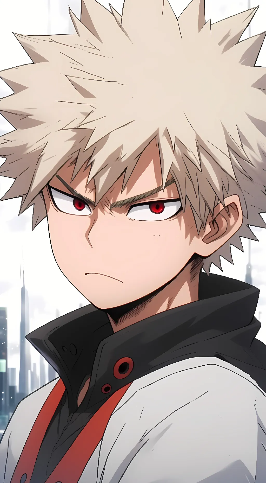 ai character: Mha your room background