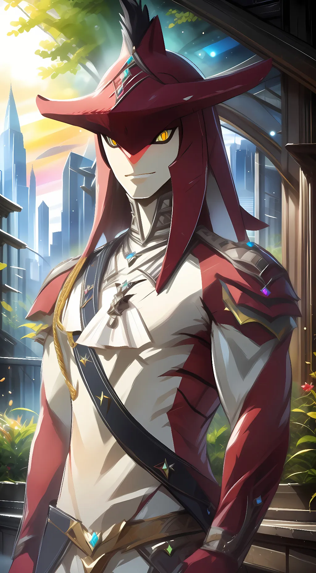ai character: Sidon background
