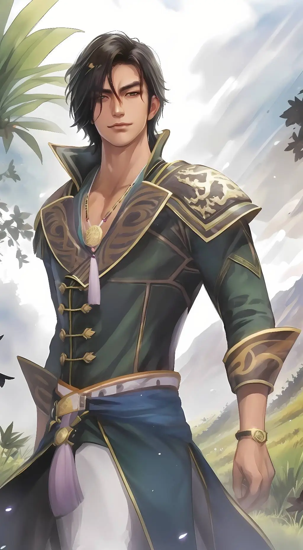 ai character: Fa Zheng background