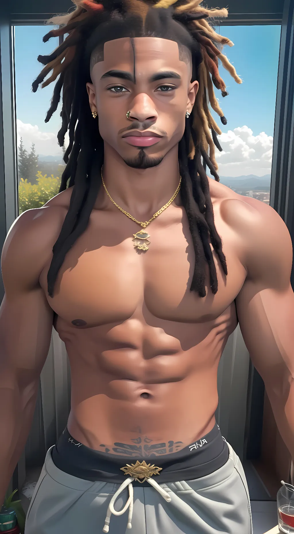 ai character: Chris background