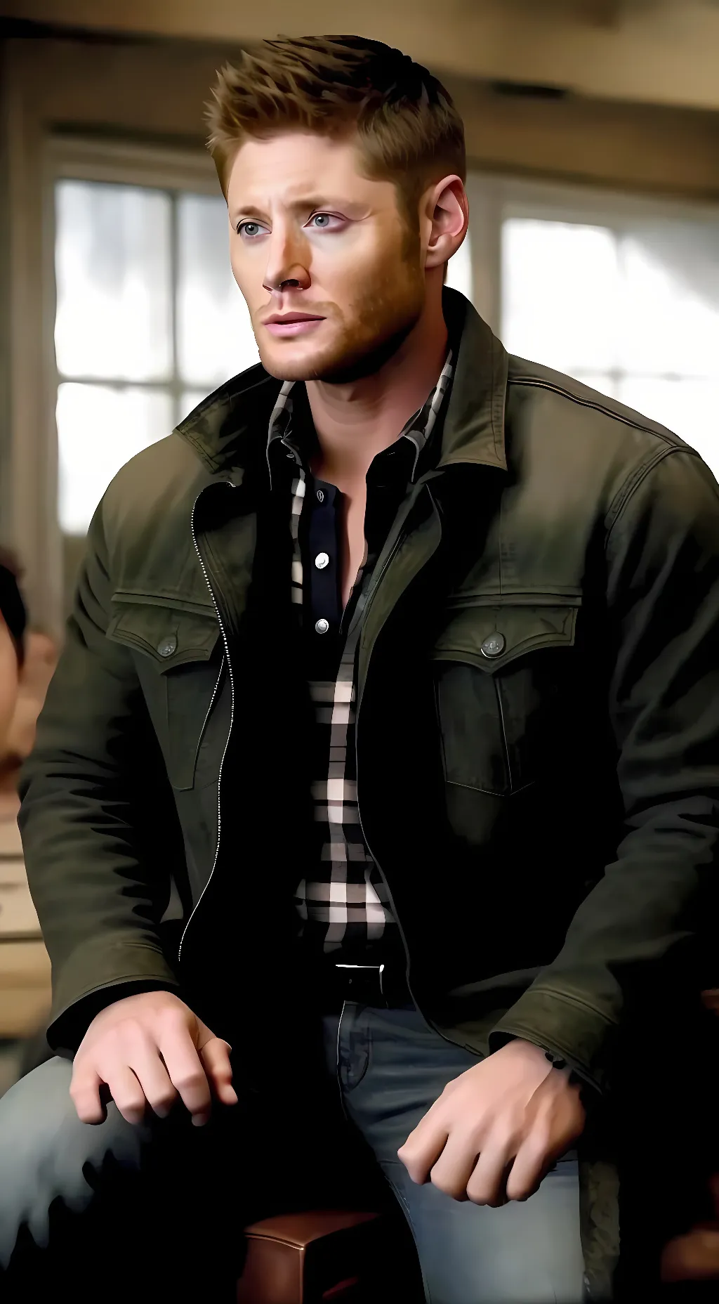 ai character: Dean  background
