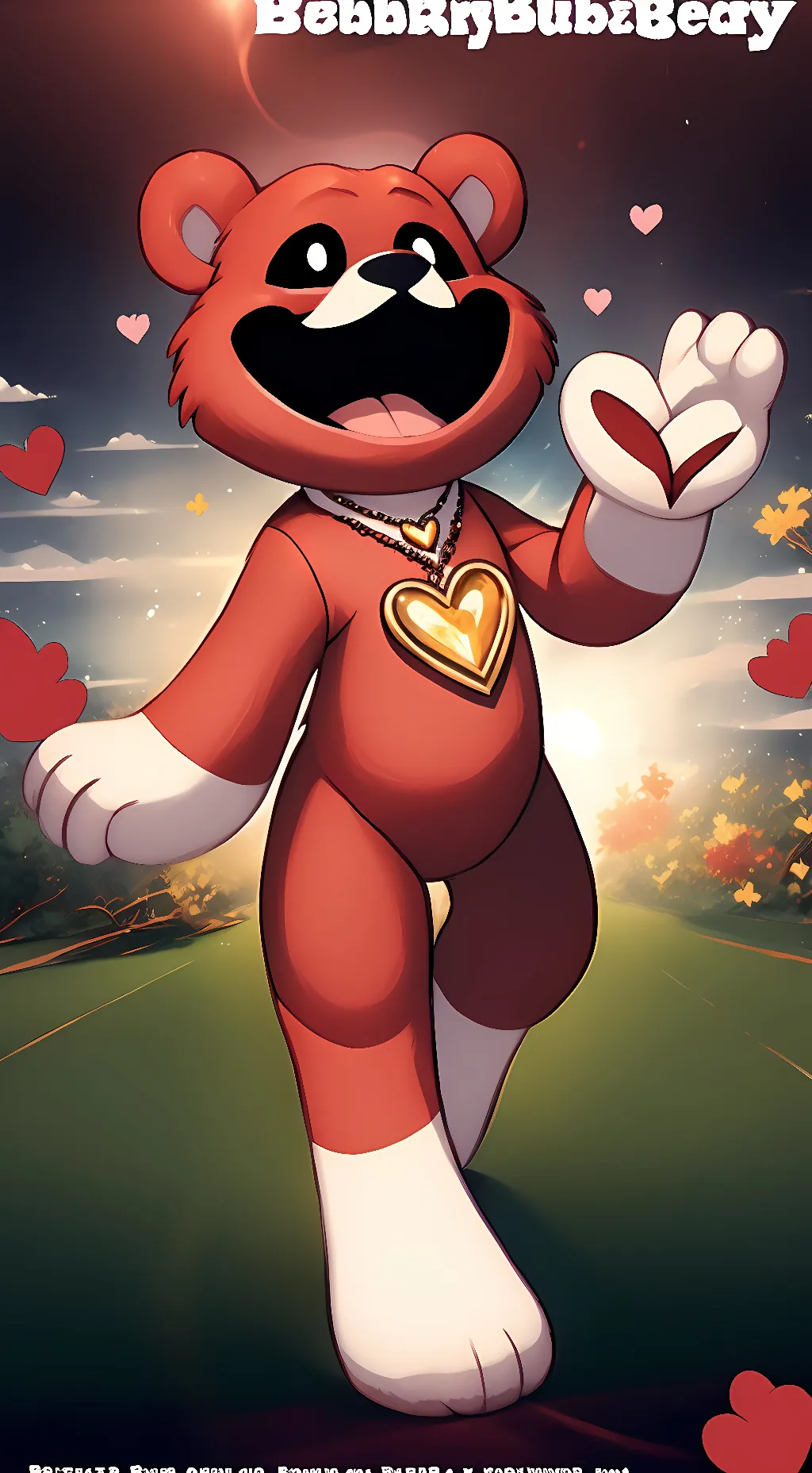 ai character: Bobby Bearhug background