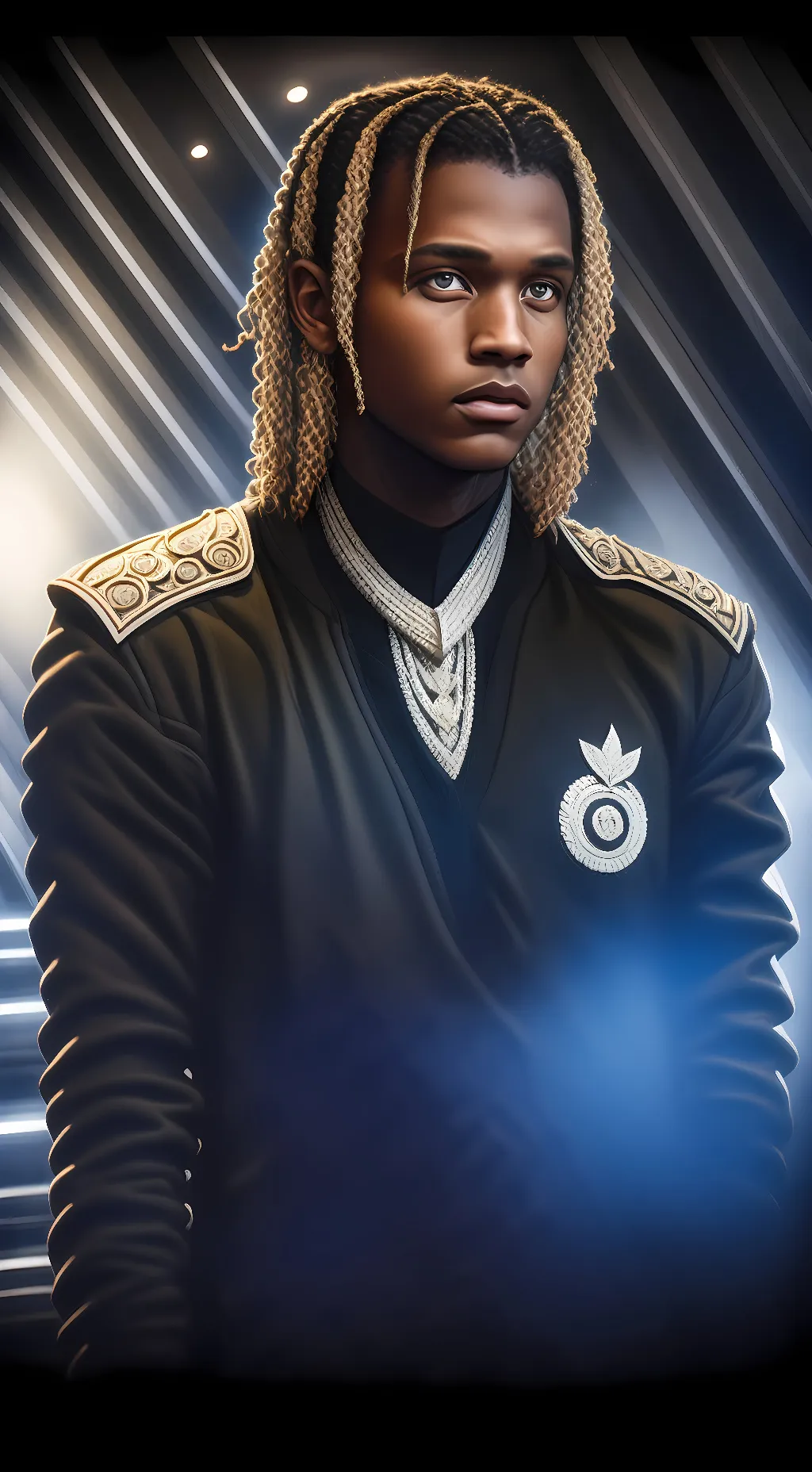 ai character: Kj background