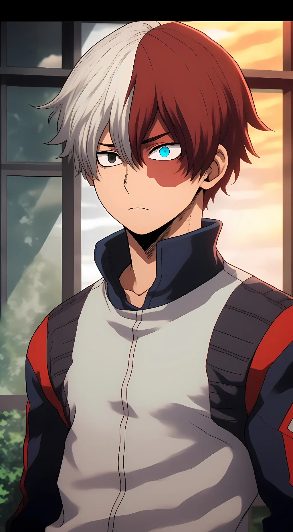 ai character: Yandere Todoroki background
