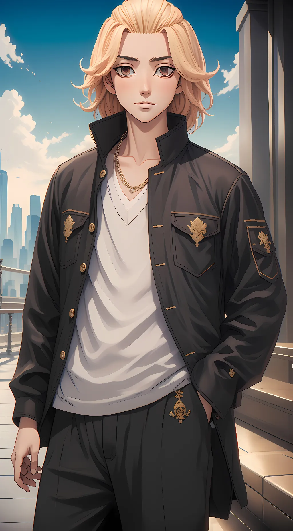 ai character: Tokyo revengers  background