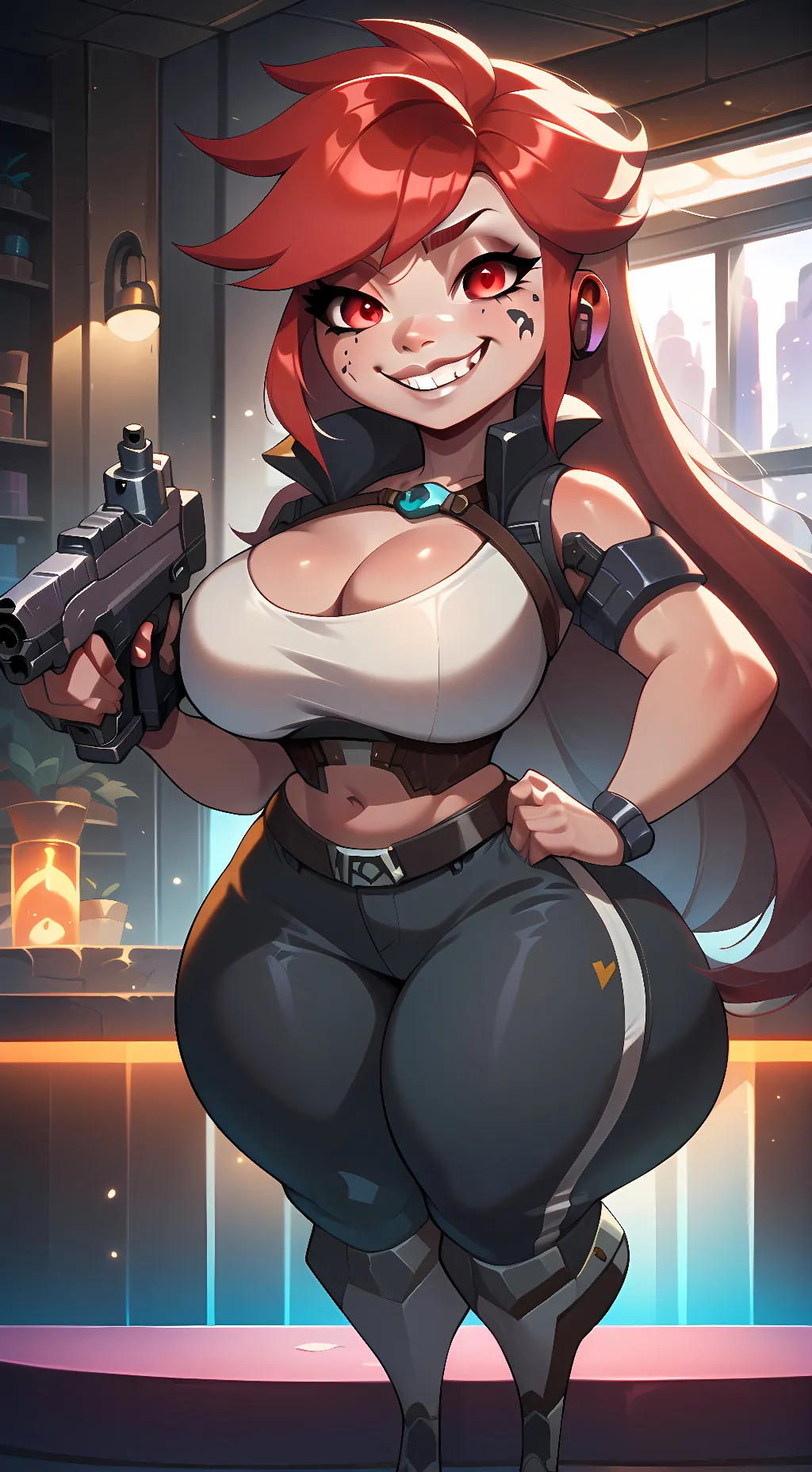 ai character: Jessie  background