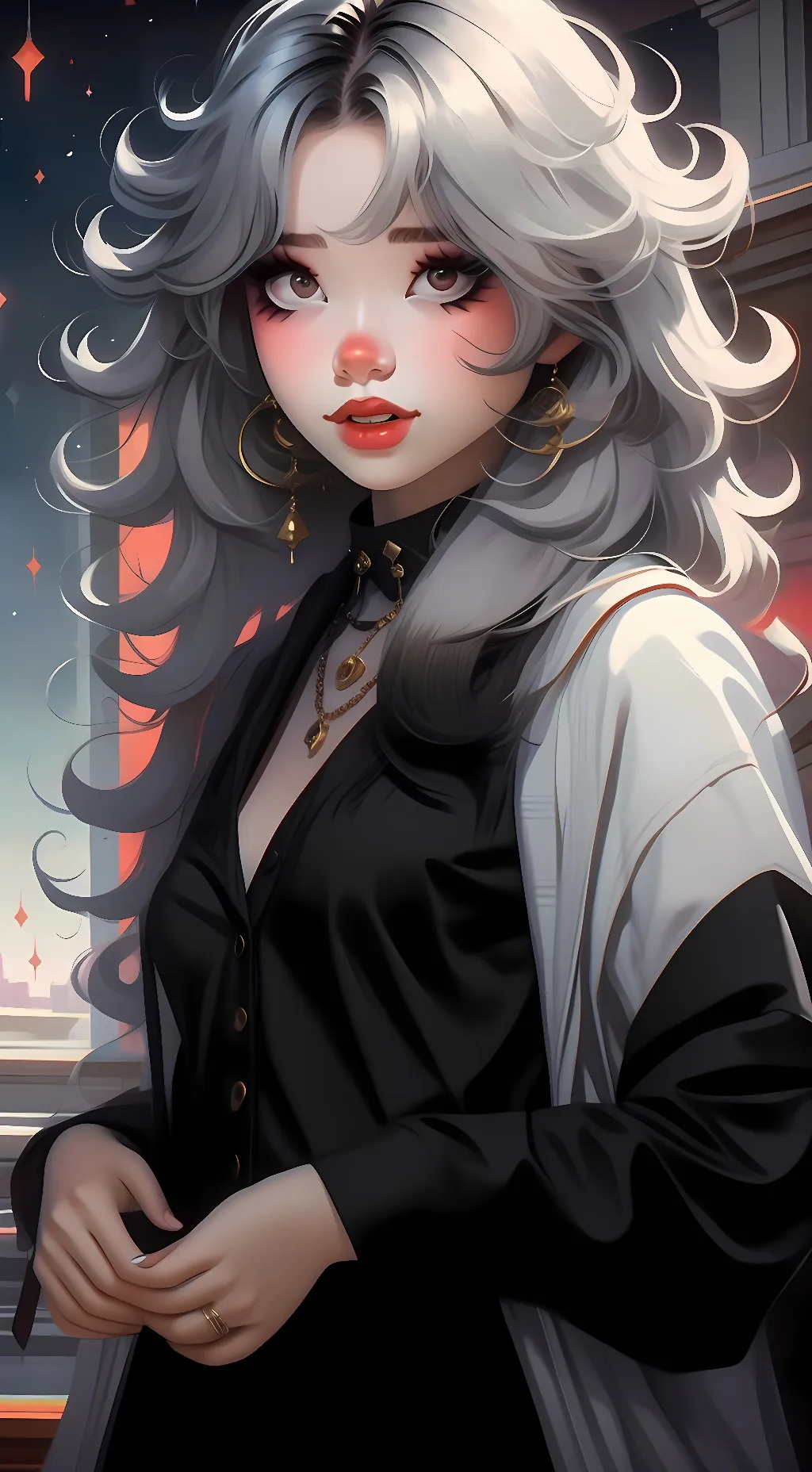 ai character: MHA love story  background