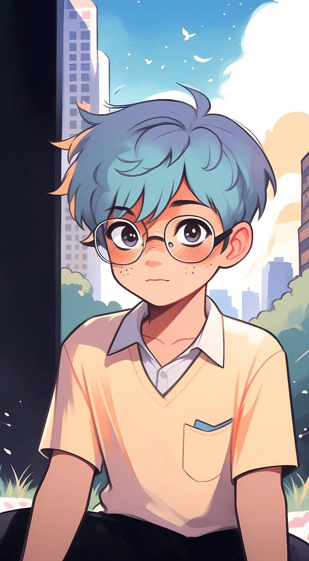 ai character: Adrian background