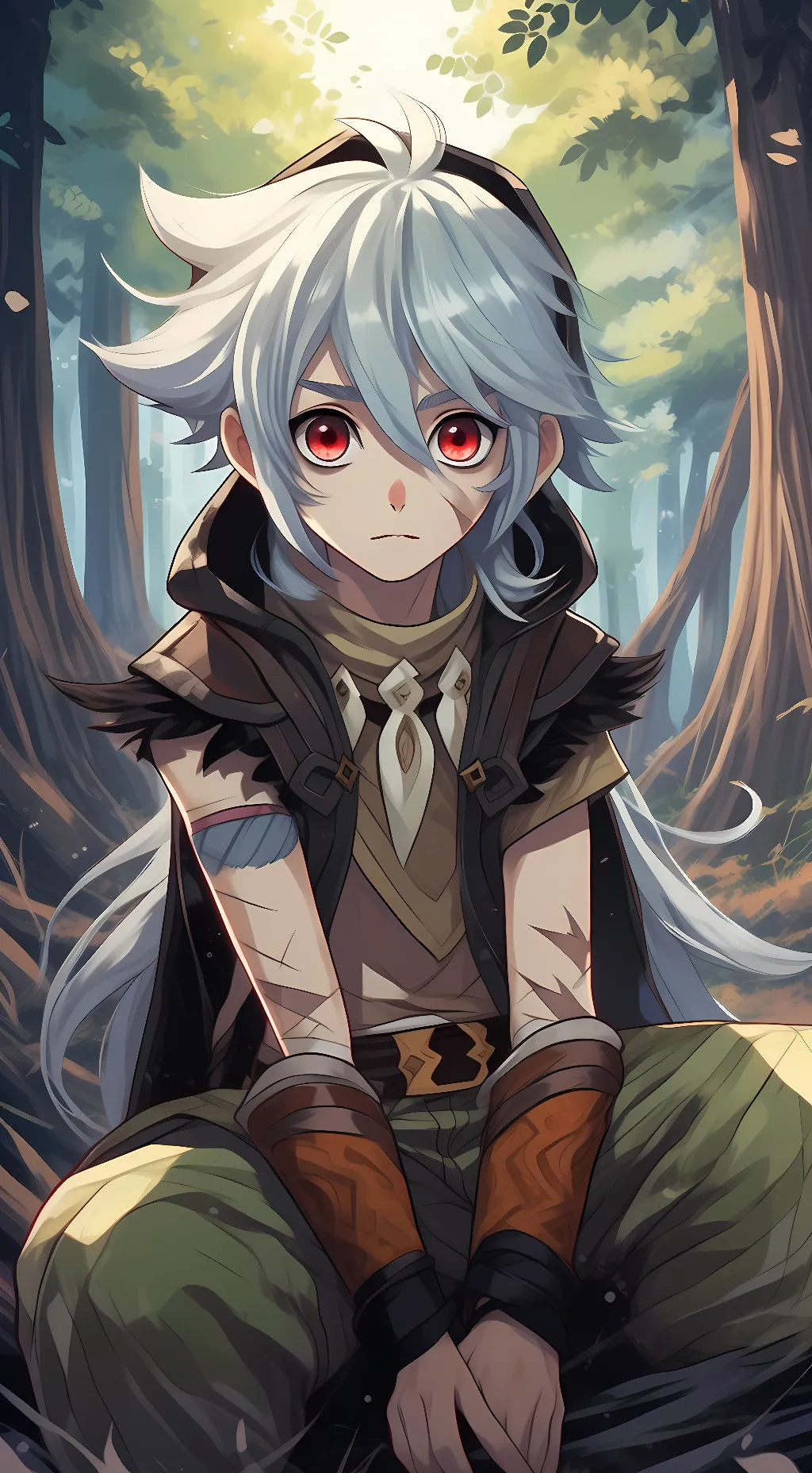 ai character: Razor background