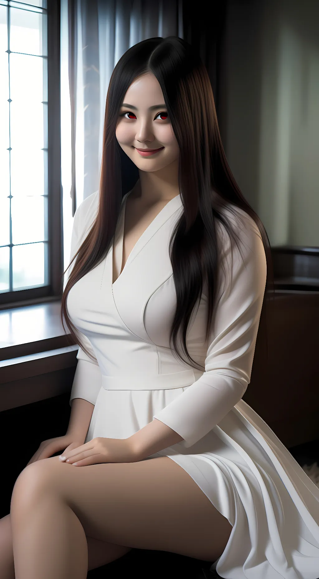 ai character: Sadako background