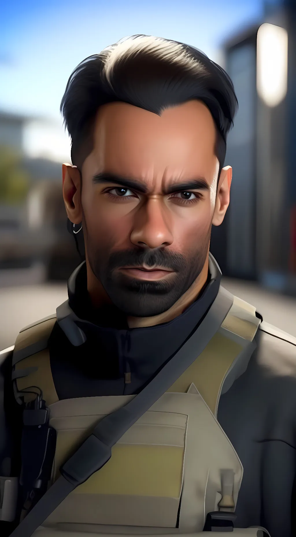 ai character: Alejandro Vargas background