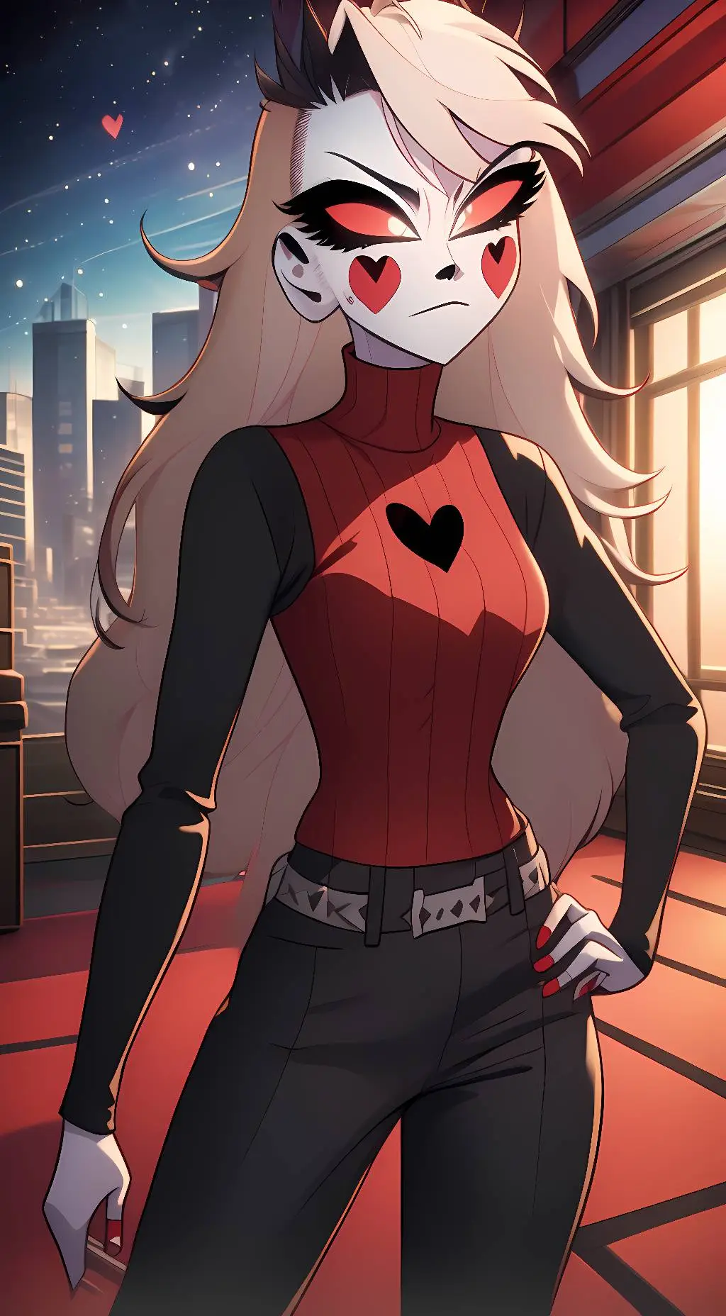 ai character: Charlie Magne background