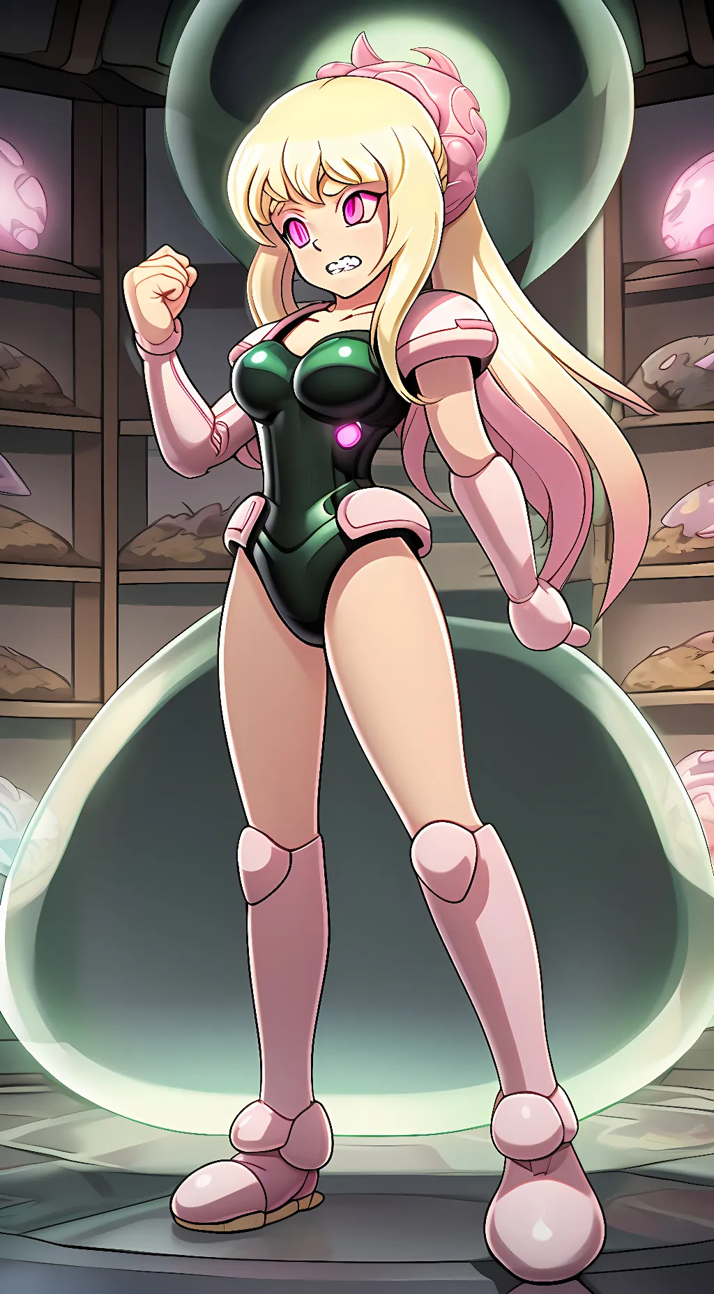 ai character: Hypnotized samus background